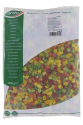 Paprikablokjes rood/groen/geel ds 4x2.5 kg